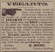 Advertentie Rijksveearts Riede (1890)