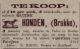 Advertentie jachthonden van Reijer Riede (1890)